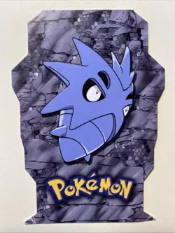PUPITAR Die-cut Pokemon Card TCG Topps Tv Animation Edition 17/18 - Image 1