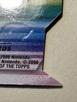 PUPITAR Die-cut Pokemon Card TCG Topps Tv Animation Edition 17/18 - Image 3