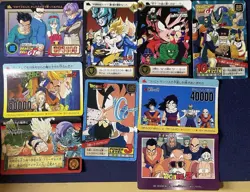 Lot of 22 Dragon Ball Z PP Cards Amada Vintage Gohan Trunks Goku Vegeta - Image 2