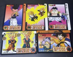 Lot of 22 Dragon Ball Z PP Cards Amada Vintage Gohan Trunks Goku Vegeta - Image 4