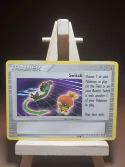 LP Pokemon Card Switch Trainer 6/8 Trading Figure Game - Image 1