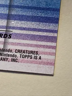 LARVITAR Die-cut Pokemon Card TCG Topps Tv Animation Edition 16 of 18 - Image 3