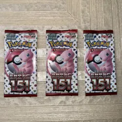 3x Pokemon Card 151 sv2a Factory SEALED Korean Booster Pack US SELLER - Image 1