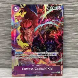 Eustass Captain Kid OP05-074 Alternate Art One Piece Card PSA 10 English - Image 1