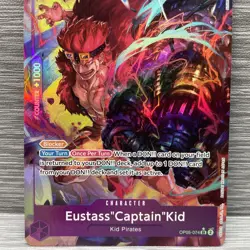 Eustass Captain Kid OP05-074 Alternate Art One Piece Card PSA 10 English - Image 3