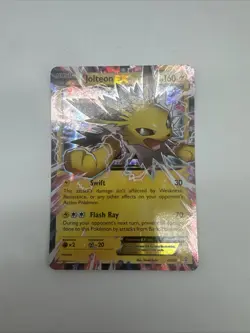 2016 Jolteon EX Generations 28/83 Ultra Rare Holo Pokemon Card - Image 1