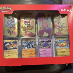 Pokemon Cards Tcg Scarlet & Violet Trading Card Game 151 Booster Packs Mini Tin - Image 1