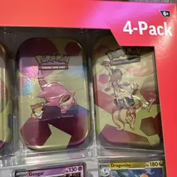 Pokemon Cards Tcg Scarlet & Violet Trading Card Game 151 Booster Packs Mini Tin - Image 3