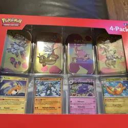 Pokemon Cards Tcg Scarlet & Violet Trading Card Game 151 Booster Packs Mini Tin - Image 4