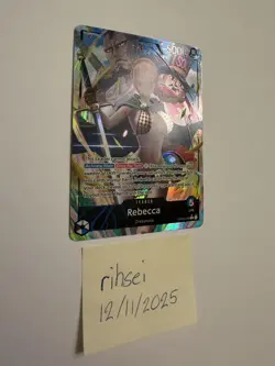 Rebecca Alt Art Card OP04-039 Leader Kingdoms Intrigue One Piece TCG - English - Image 2
