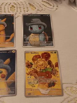 6 Starry Night Pokemon x Van Gogh Promo Card - Please Read description - Image 4
