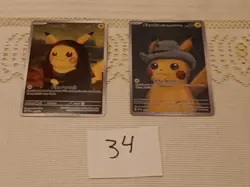 2 Van Gogh Pokemon Cards - Image 1