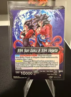 Dragon Ball Super Card Game SS4 Vegito, Sparking Potara BT24-112 Foil SLR - Image 2