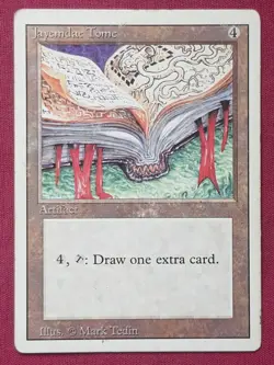 Magic The Gathering REVISED EDITION JAYEMDAE TOME artifact card MTG - Image 1