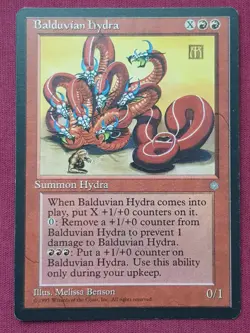 Magic The Gathering ICE AGE BALDUVIAN HYDRA red card MTG - Image 1