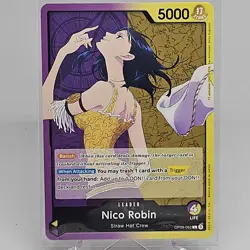 One Piece Nico Robin OP09-062 L Emperors Of The New World Near Mint Card. - Image 1