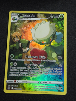 Roserade TG02/TG30 Ultra Rare SWSH11: Lost Origin Trainer Gallery Pokemon Card - Image 1