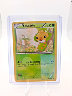 Sewaddle 1/101 Pokemon Card Noble Victories Common Regular TCG Trading Card Game - Image 1