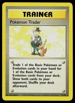 Pokemon Card - Pokemon Trader Base Set 77/102 Rare - Image 1