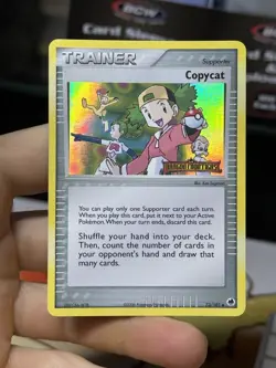 #2 Copycat 73/101 EX Dragon Frontiers 2006 Reverse Holo Pokemon Card TCG - Image 3