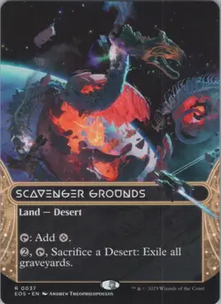 MTG (Regular) Scavenger Grounds () (Borderless) R Edge of Eternities: Stellar Si - Image 1