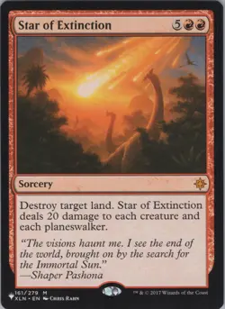 MTG Normal Star of Extinction M The List Reprints 161 NM - Image 1
