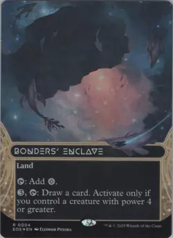 MTG (FOIL) Bonders' Enclave (0004) (Borderless) R Edge of Eternities: Stellar Si - Image 1