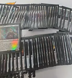 MTG Warhammer 40k Necron Dynasties Commander Deck. Deck Box Sleeved W. Tokens - Image 4