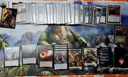 Magic the Gathering Growing Threat March of the Machine Commander Deck Sleeved - Image 2