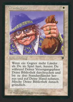 ***FBB German Land Tax*** MTG Renaissance Magic Kid Icarus - Image 1