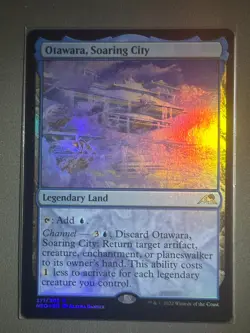 MTG - Otawara, Soaring City - FOIL - Kamigawa: Neon Dynasty #271 - Image 1