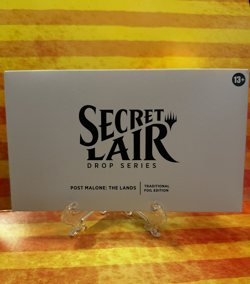 MTG SECRET LAIR DROP POST MALONE: THE LANDS TRADITIONAL FOIL SEALED - Image 1