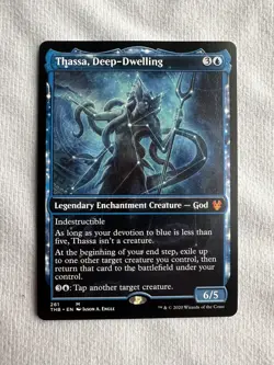 118 Thassa Deep-Dwelling Showcase Theros (THB) #261 Near Mint (NM) Never Played - Image 1