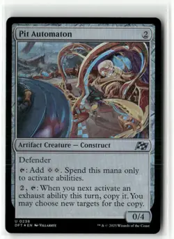Pit Automaton FOIL - Aetherdrift MTG NM - Image 1