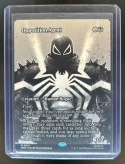 2025 Magic MTG Marvel Universe Eternal-Legal Opposition Agent Rare #0019 - Image 1