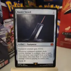 MTG Buster Sword 0255 Final Fantasy NM - Image 1