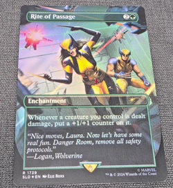 MTG - Marvel's Secret Lair - Wolverine -Rite of Passage #1739 Foil - Image 1