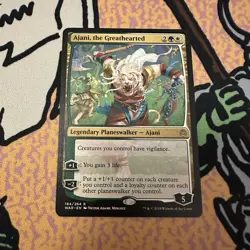 Ajani, the Greathearted ~ War of the Spark [ EX ] [ Magic MTG ] - Image 1