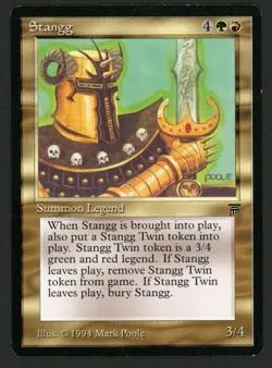 ***English Stangg*** MTG Legends Magic Kid Icarus - Image 1