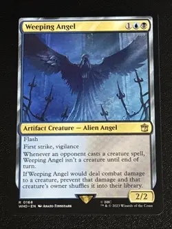 MTG Universes Beyond: Doctor Who Weeping Angel 0168 NM Rare - Image 1