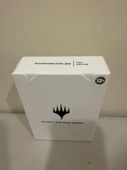 MTG Secret Lair- Picture Snow Lands .jpg- Foil Edition- Sealed - Image 2