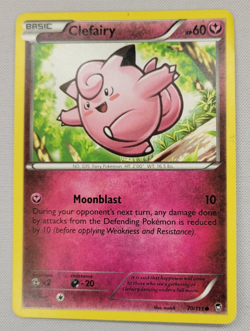 Clefairy Pokemon XY Furious Fists 70/111 MP - Image 1