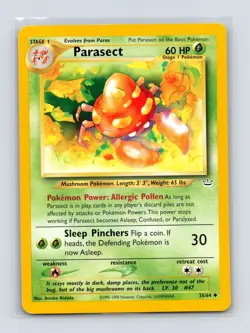 Pokemon TCG Parasect 35/64 Neo Revelation Unlimited MP - Image 1