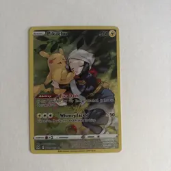 Pokemon TCG Pikachu TG05/TG30 Trainer Gallery Full Art Lost Origin, NM Near Mint - Image 3