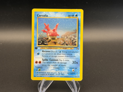 Corsola - 1st Edition - 37/75 Neo Discovery - Pokemon TCG - 2001 - Image 1