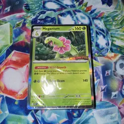 Meganium 001 Pokemon TCG Mega Evolution Build and Battle Deck - Sealed - Image 1