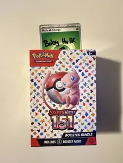 Pokemon TCG Scarlet and Violet 151 Booster Bundle 6 Packs Brand New Sealed - Image 1