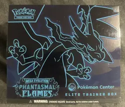 Pokemon Phantasmal Flames Pokemon Center Exclusive PKC Elite Trainer Box ETB - Image 1