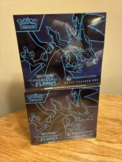Pokemon Center Exclusive Phantasmal Flames Elite Trainer Box ETB New & Sealed - Image 1