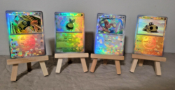 Pokemon Holo Master Ball 4 Lot - Budew, Buneary, Hippopotas & Dunsparce (LP) - Image 1